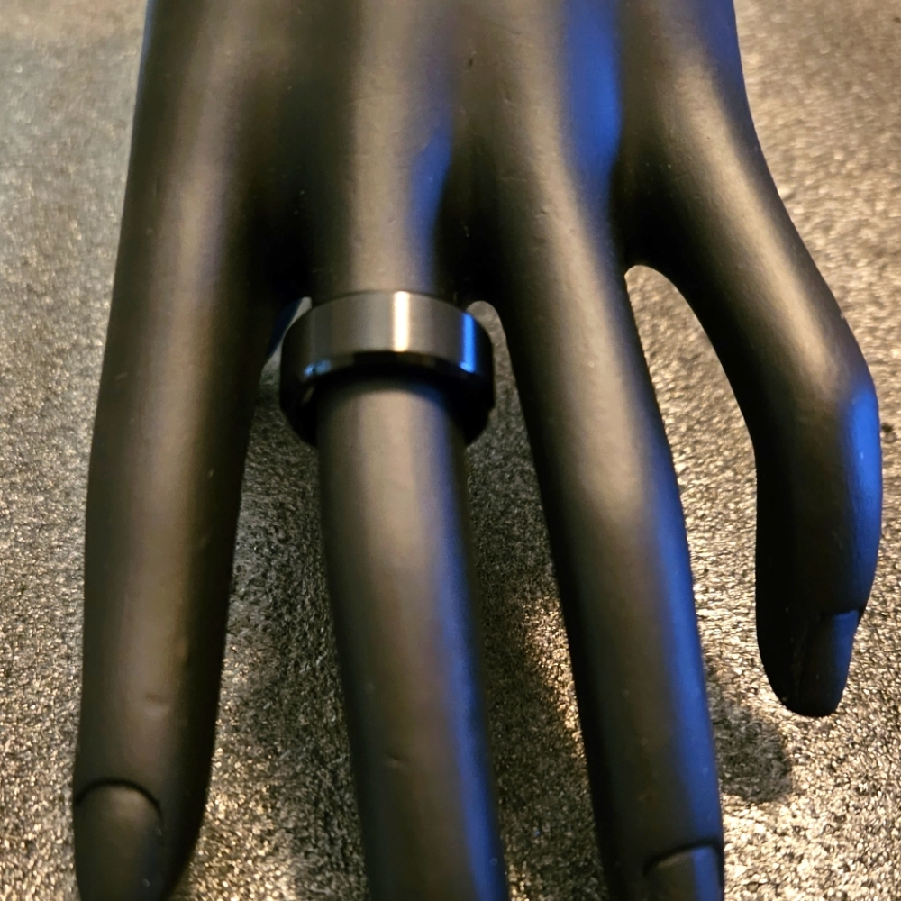 Tungsten 8mm Matte finish comfort fit size 6